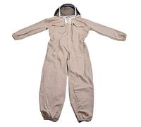Functional Beekeeping Suit with Detachable Veil | Breathable Fabric Helps Against Bee Stings | Full Body Protection for Beekeepers/Gardeners | Lightweight 946g Design
