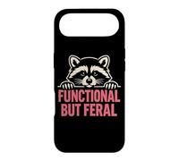 Functional But Feral - Cute Raccoon Sarcastic Humor Case for iPhone Air