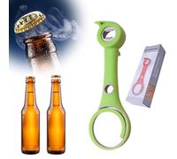 Functional Can Opener Beer and Cap Bottle Screw Home Items to Make Life Easier (B, One Size)