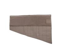 Functional Canvas Wrench Bag Featuring Spacious Pockets and Wall Mount Loop Strong Tool Roll Organizers Flexible Tool Roll