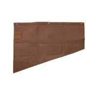 Functional Canvas Wrench Bag Featuring Spacious Pockets and Wall Mount Loop Strong Tool Roll Organizers Flexible Tool Roll