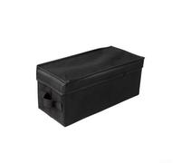 Functional CD Case Storage Box Made with Oxford Fabric for 35 CDs Featuring Stackable Use and Strong Handles