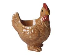 Functional Ceramic Hen Eggs Organizers Tabletop Stand for Eggs Movement Suitable for Cooking Enthusiasts Farm Decors