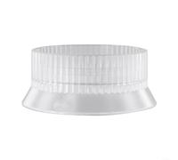 Functional Coffee Dosing For Ring for Moka Pot 82MM 90MM Designed to Fit Most Popular Models on the Market (Transparent 90MM)