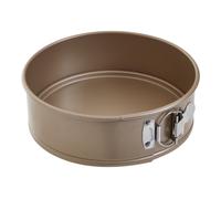 Functional Design Small Cake Pan, Non-Stick Carbon Steel Round Baking Tin For Perfect Cakes, Durable Oven Premier Housewares Gold One Size