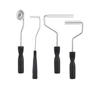 Functional Fiberglass Laminating Tool Set with Aluminum Rollers for Professional Bubble Removal and Smoothing Fiberglass Hand Lay Up