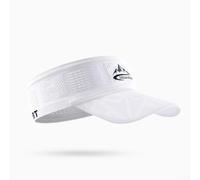 Functional Headband for Sports Efficient Sweatband for Running and Gym Workouts (Cap White)