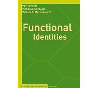Functional Identities (Frontiers in Mathematics)