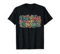 Functional Just Differently Retro Neurodiversity T-Shirt