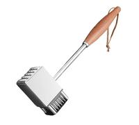Functional Meat Tenderizer Hammer Household Steel Steak Metal Mallet Kitchen Tool Double Side Meat Tenderizer