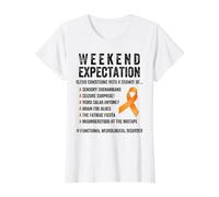Functional Neurological Disorder Awareness Day in the Life Value Graphic T-Shirt, Women, White, S