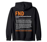 Functional Neurological Disorder Definition FND Awareness Zip Hoodie