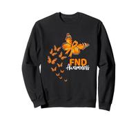 Functional Neurological Disorder FND Awareness Butterflies Sweatshirt