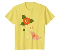 Functional neurological Disorder FND Awareness Elephant T-Shirt, Youth, Lemon Yellow, 2T