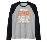 Functional Neurological Disorder FND Warrior Raglan Baseball Tee