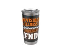 Functional Neurological Disorder FND Warrior Stainless Steel Insulated Tumbler