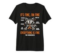 Functional Neurological Disorder Funny FND Warrior Premium T-Shirt