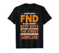 Functional Neurological Disorder Funny FND Warrior T-Shirt