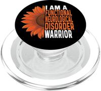 Functional Neurological Disorder Warrior Inspiring Sunflower PopSockets PopGrip for MagSafe
