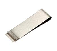 Functional Paper Currency Clip Practical Stainless Steel Construction Money Aesthetic for Organized Pocket Carry Stainless Steel Card