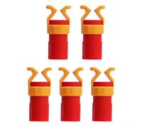 Functional Plastic Screw Fixing Sleeve for Stable Screw Placement on Screwdriver Bits and L Keys in Tight Spaces (5pcs)