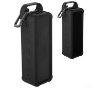Functional Silicone Case for Anker For Soundcore 2 Speaker, Featuring Handle and Carabiner for Transport