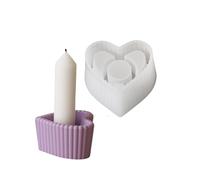 Functional Silicone Molds for Holders Easy Release Heart Star and Round Shapes Great for Home Decors Projects Workshop