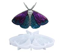 Functional Silicone Molds Silicone Pendant Molds Moth Shape Wall Hanging Decors Mold Resin Crafting for Crafting Wall Decors Mold