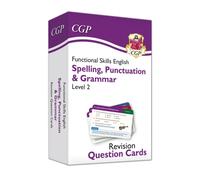 Functional Skills English Revision Question Cards: Spelling, Punctuation & Grammar - Level 2