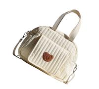 Functional Small Parent Bag with Multiple Pockets and Attractive Bear Pattern Maternity Bag Suitable for Various Outings, Short Trips Baby Bag
