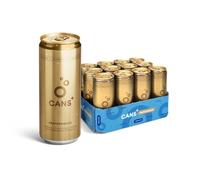 Functional Sparkling Drink CANS+ Performance - with Raspberry, Natural Caffeine & Magnesium, Canned Fizzy Spring Water, No Added Sugar, 330ml x 12 Pack