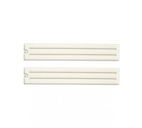 Functional Two-Pack Kitchen Mat Set Made from Food-Grade Silicone for Safe Handling of Hot Lids and Utensils (Meters white)