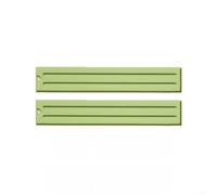 Functional Two-Pack Kitchen Mat Set Made from Food-Grade Silicone for Safe Handling of Hot Lids and Utensils (green)