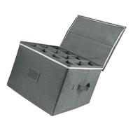 Functional Wine Glass Transport Bag Designed with Soft Interior Cushion and Various Compartments for Foldable Wine Glass Holder， Sophisticated Display Case Constructed from Strong Polyester Including