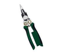 Functional Wires Stripper Integrated Voltages Tester 12V 250V Detection Hearable Visual Indicators Voltages Tester Pliers with LED Alarm