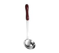 Functional Wooden Handle Wok Spatula/Ladle Kitchen Tool for Various Tasks Comfortable Handle Wok Cookware
