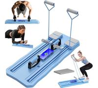 FunctionalExercise Board, Multifunctional Abdominal Board,Ab Exercise Wheel with Elbow Support,Roller Board Automatic (1)