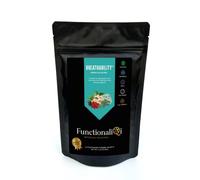 FunctionaliQi Breathability Green Tea Blend with Peppermint for Health Immunity - Eucalyptus Health Congestion and Immunity Ginger Elderflower Eleuthero