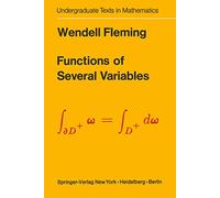 Functions of Several Variables – Undergraduate Texts in Mathematics