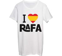 Functon+ I Love Spaniard Tennis Player Men's Shirt T-Shirt White Small