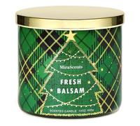 FUND AMLIGHT Christmas Scented Candle, Pine Candle, Christmas Balsam Candles, 14oz, 45 Hour Burn Time, Ideal Soy Candle Gift for Women, Friends, and Loved Ones(Green)