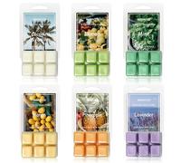 FUND AMLIGHT Scented Wax Melts, Soy Wax Cubes for Wax Warmer, Wax Melts Wax Cubes, Christmas Wax Melts Gift for Women, 6 x2.5oz(6 x 70g