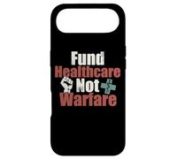 Fund Healthcare Not Warfare | Anti-War Protest Demonstration Case for iPhone Air