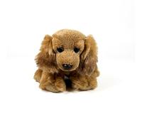 Fundación Bocalan Sitting Cocker Spaniel Plush Toy, 12 cm, 0 Months and Above (DeQube 939D00261)