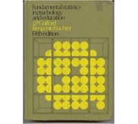 Fundamental Statistics in Psychology and Education