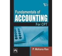 Fundamentals of Accounting for CPT