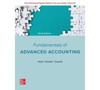 Fundamentals of Advanced Accounting ISE