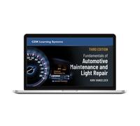 Fundamentals of Automotive Maintenance and Light Repair Student Workbook