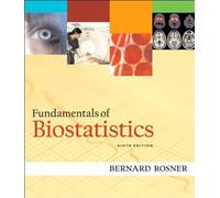 Fundamentals of Biostatistics (text only) 6th (Sixth) edition by B. Rosner