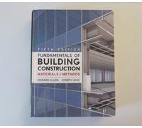 Fundamentals of Building Construction: Materials and Methods